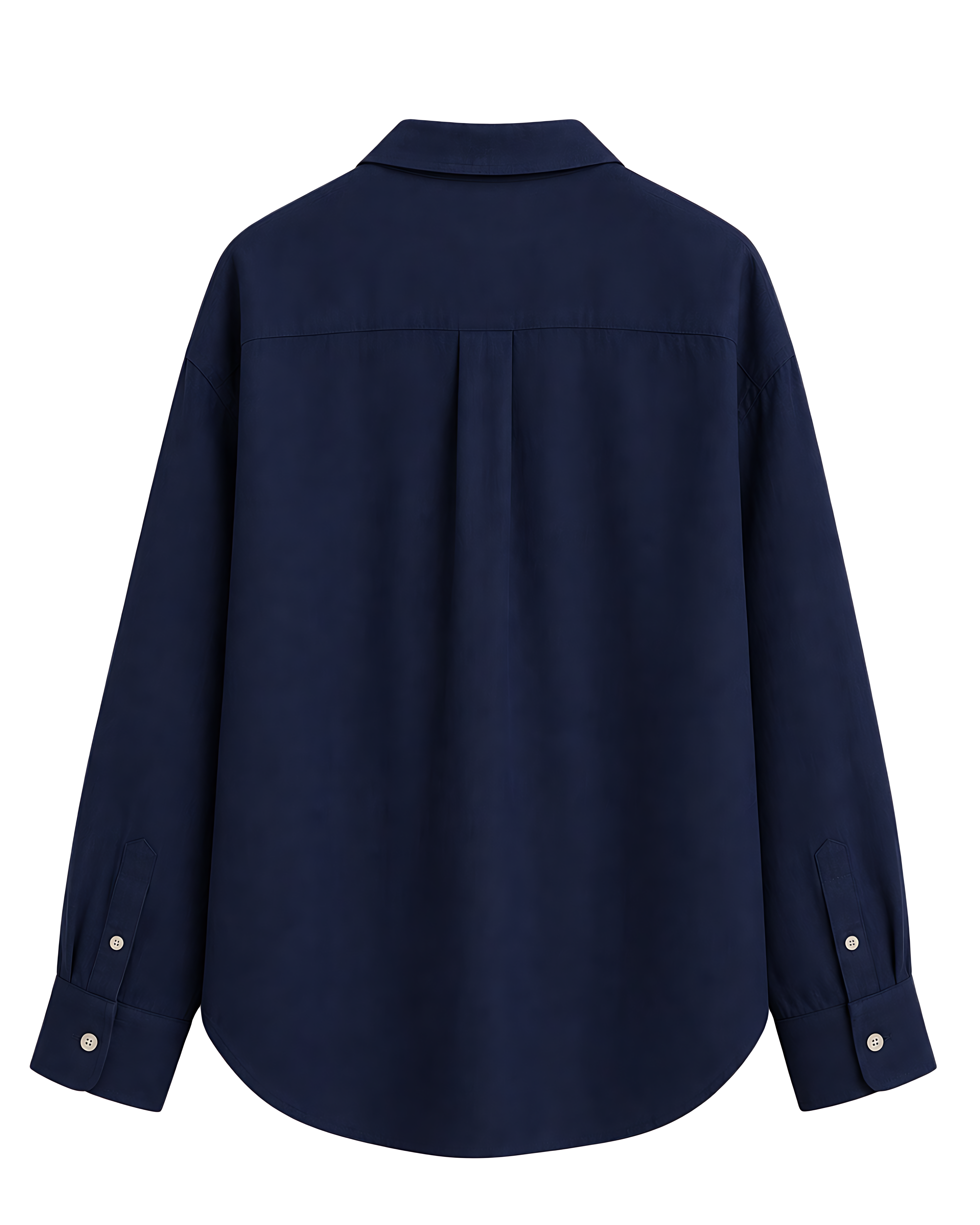 Relaxed Linen Shirt Atlantic Navy Blue