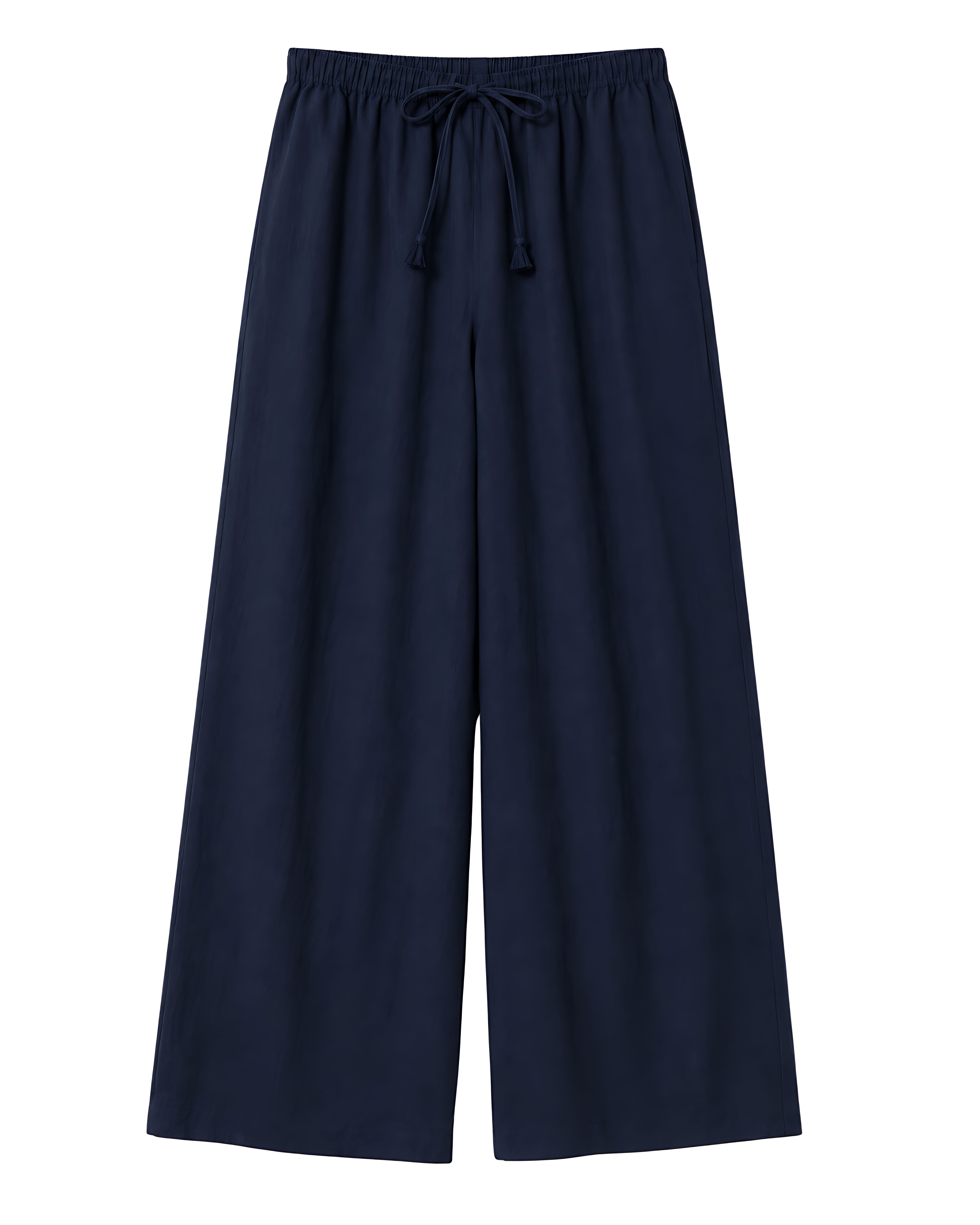 Wide-Leg Trousers Atlantic Navy Blue