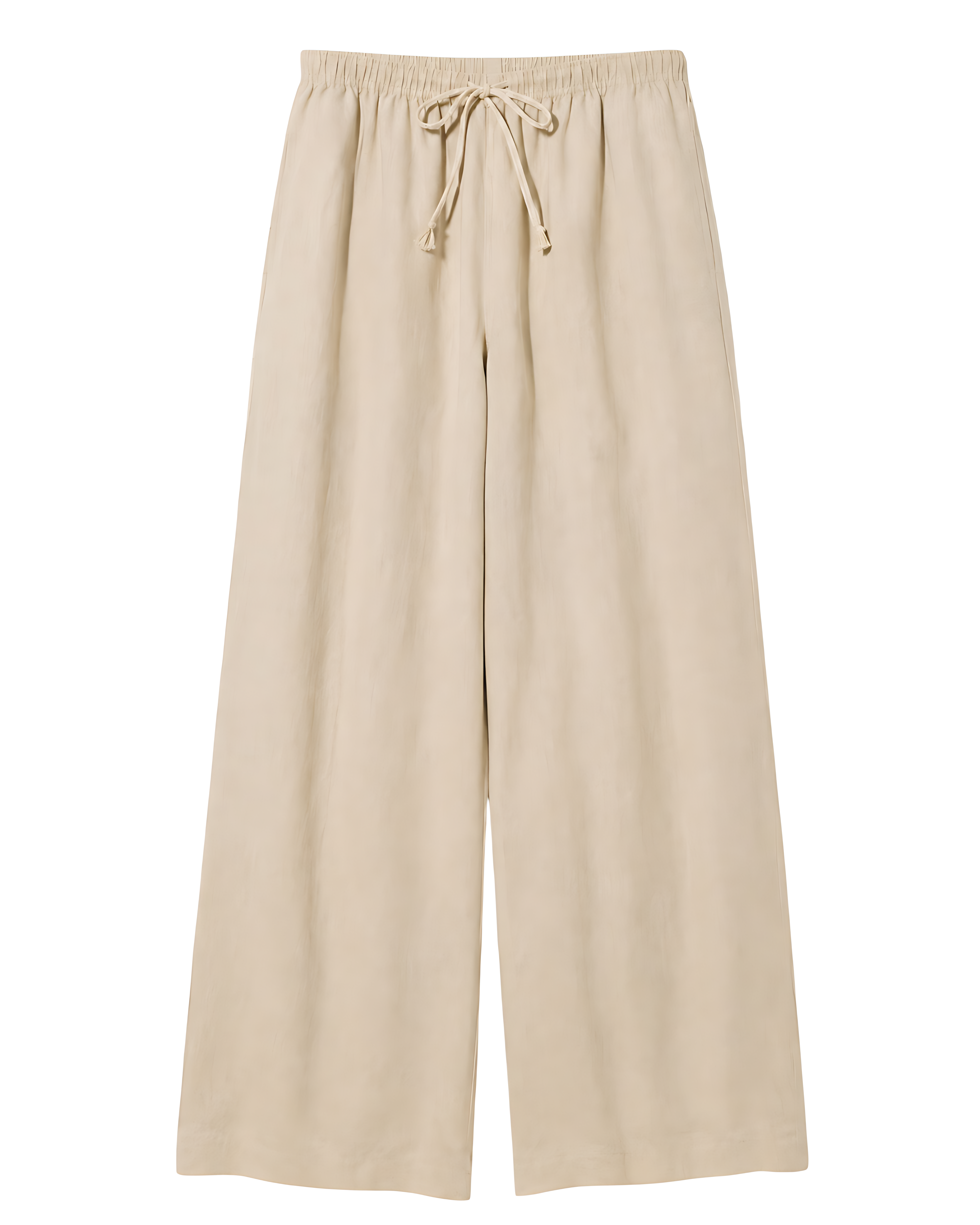 Wide-Leg Trouser Royal Beige